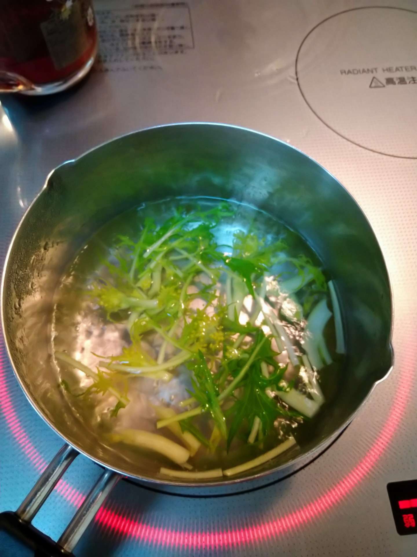 【大阪市でハーブ】水菜の花って食べれるんだ！